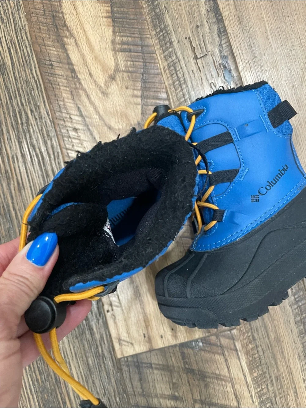 Columbia Waterproof Omni Heat winter snow boots toddler boy 8